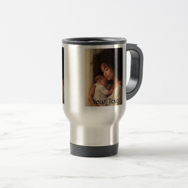 Personlig Mammas och Bebis Resemugg (Framsida höger)