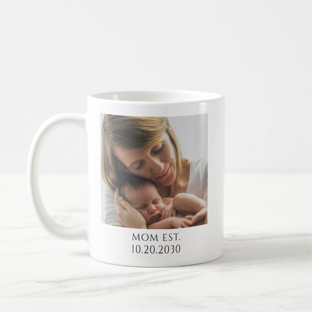 Personlig Mammasetablering Kaffemugg (Vänster)