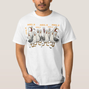 Personlig Mamsea Gull Rolig mors dag Måsfågel T Shirt