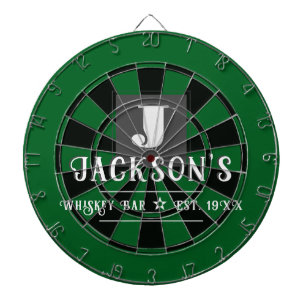 Personlig Man Cave Anpassad Bar Namn Darttavla