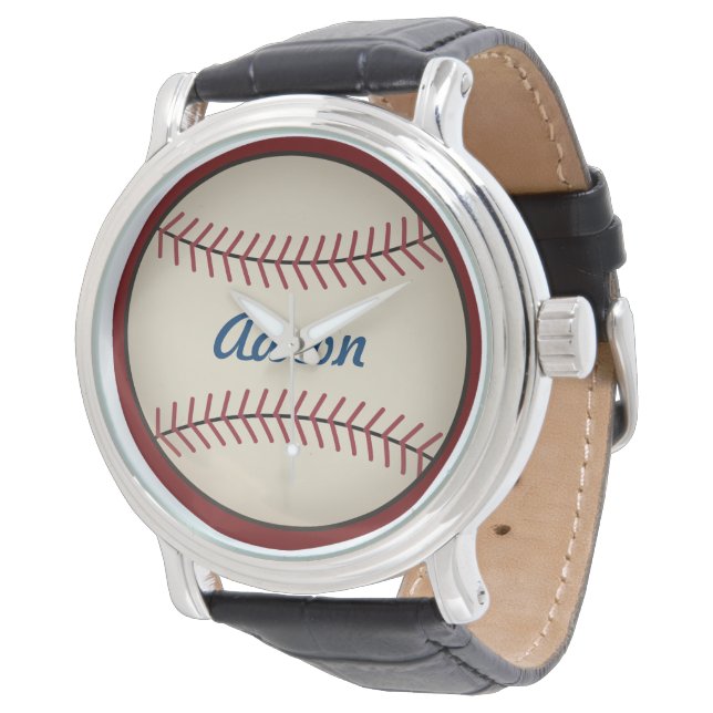 Personlig Manar Baseball Watch Gift Armbandsur (Vinklad)