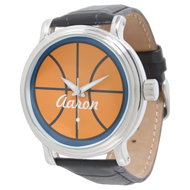 Personlig Manar Basketball Watch Gift Armbandsur (Vinklad)
