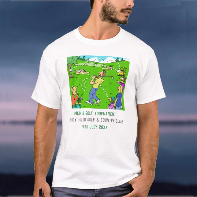 Personlig Manar Golf Tournament T Shirt (Skapare uppladdad)