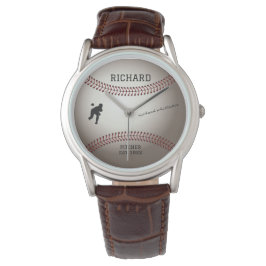 Personlig Manar Inspired Baseball Souvenir Gift Armbandsur