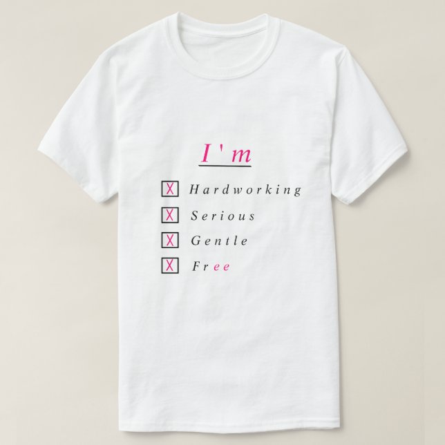 Personlig Manar T-Shirt (Design framsida)