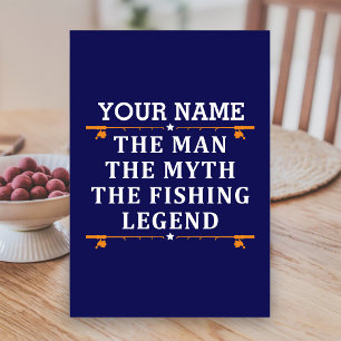 Personlig mannen myten fiskeledningen bordsnummer