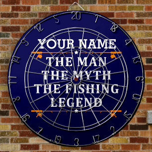 Personlig mannen myten fiskeledningen darttavla