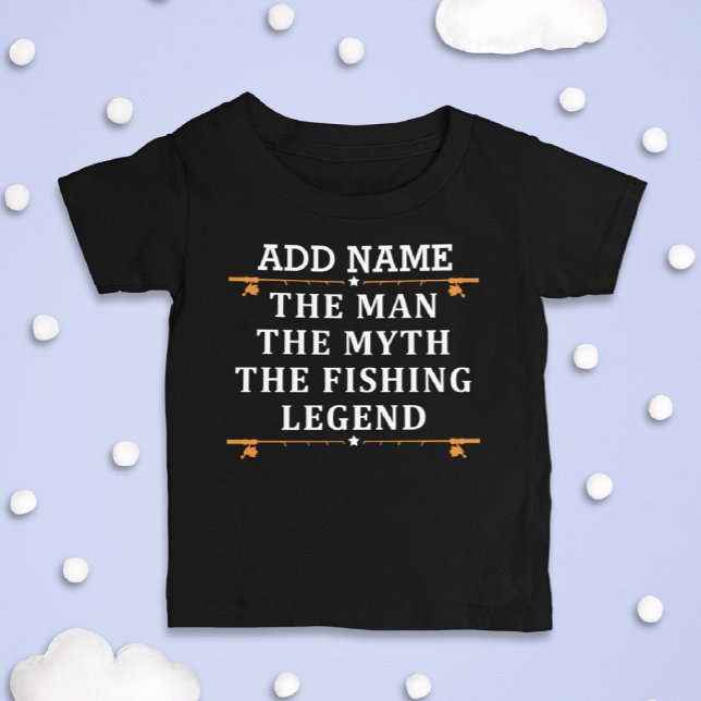 Personlig mannen myten fiskeledningen t shirt (Skapare uppladdad)