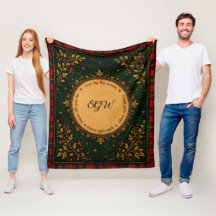 Personlig måntroll-tartan Gaelic Skottland