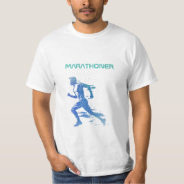 Personlig Marathon Springer Gift T Shirt
