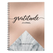 Personlig Marble Gratitude Journal