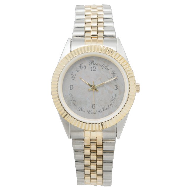 Personlig Marble - like Watch Watch Armbandsur (Framsida)