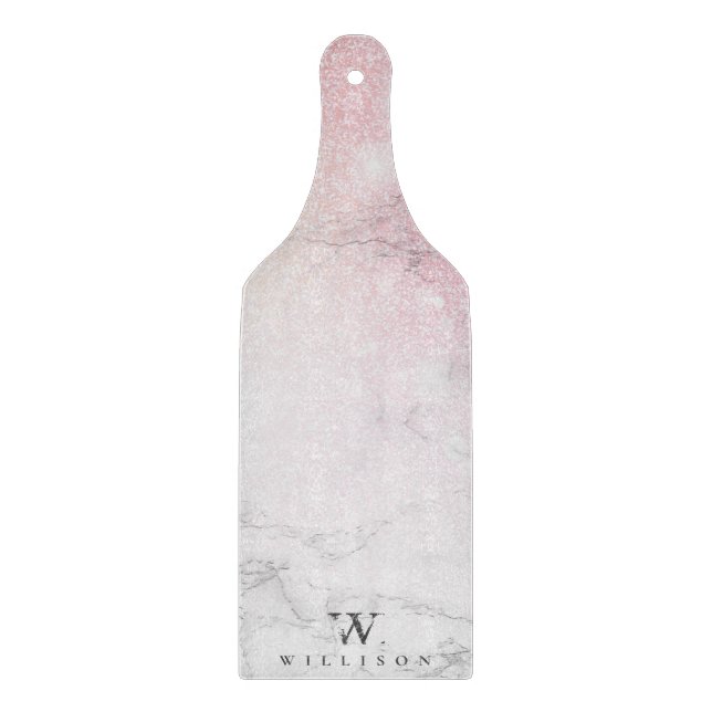 Personlig Marble med glitter-uppgifter (Framsidan)