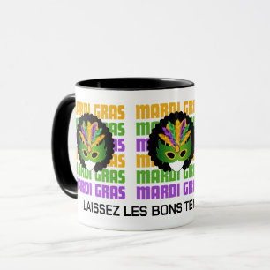 Personlig MARDI GRAS MasqueraAfro Mugg