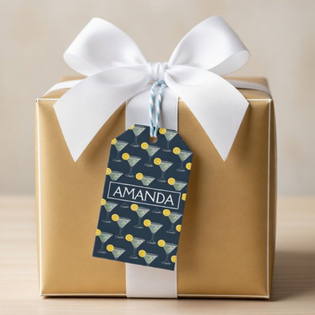 Personlig Margarita Senterparty  Presentetikett (Skapare uppladdad)