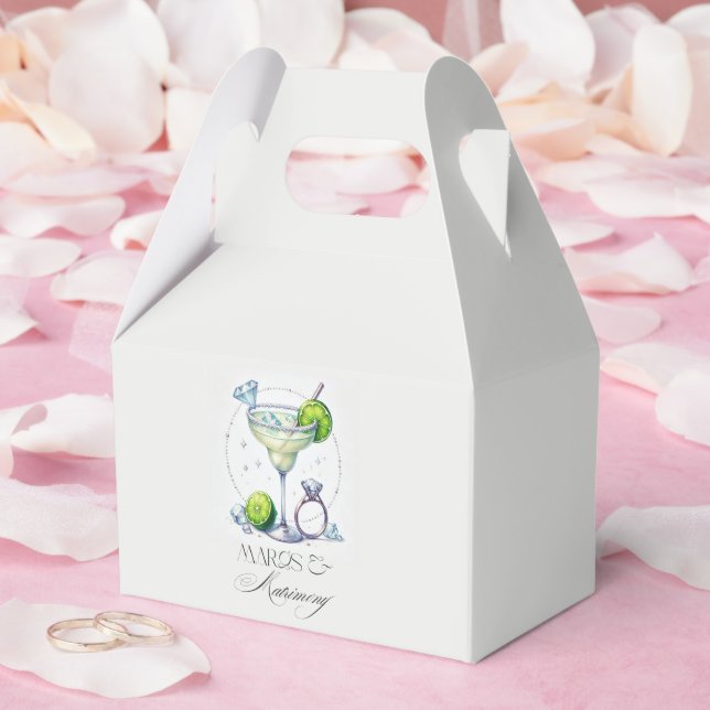 Personlig Margs och Matrimony Bröllopsdusch Presentaskar (Bröllop)