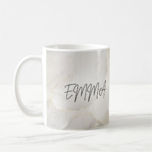 Personlig marmor Namn Mugg