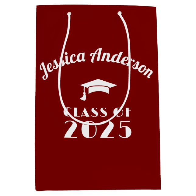 Personlig Maroon och White Studenten (Framsidan)