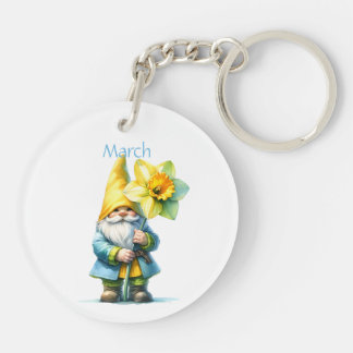 Personlig Mars Birth Month Garden Gnome