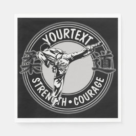 Personlig Martial Arts JUDO Japan Combat Sport Pappersservett