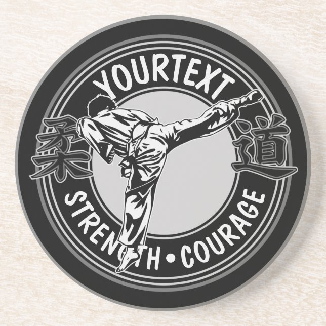 Personlig Martial Arts JUDO Japan Combat Sport Underlägg (Framsidan)