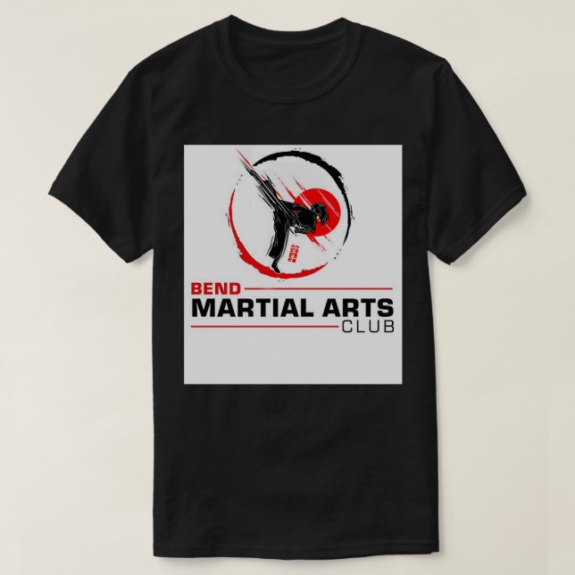Personlig Martialkonst och självförsvar T Shirt (Design framsida)