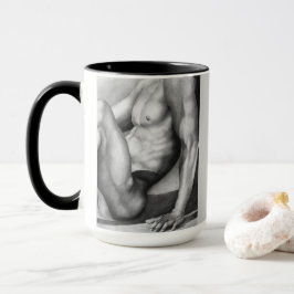 Personlig Masculine Art Nude-men Model Mugg