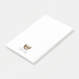 Personlig Masqueramask Post-it Block