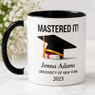 Personlig Mastered It Gymnasieexamen Mugg