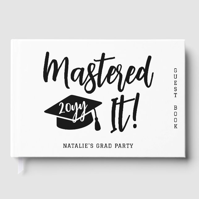 Personlig Masters Degree Studenten har härjat den Gästböcker (Framsida)