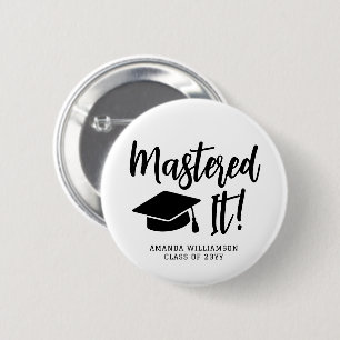 Personlig Masters Degree Studenten har härjat den Knapp