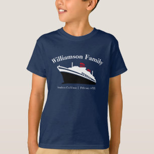 Personlig Matcha familjen Cruise T-Shirt
