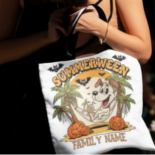 Personlig Matchande Familjenamn Summerween Tygkasse