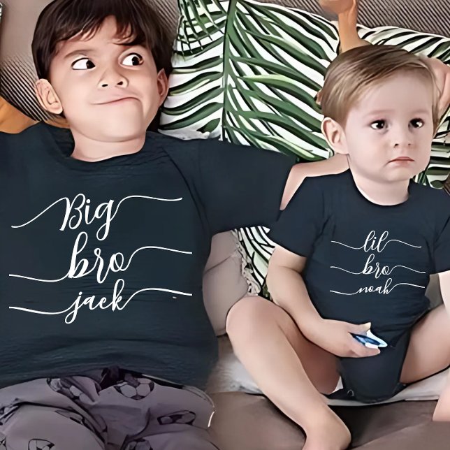 Personlig matchande storebror t shirt (Skapare uppladdad)