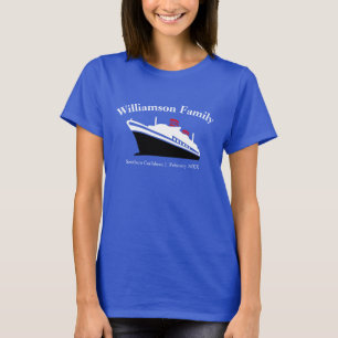 Personlig Matching Family Cruise T Shirt