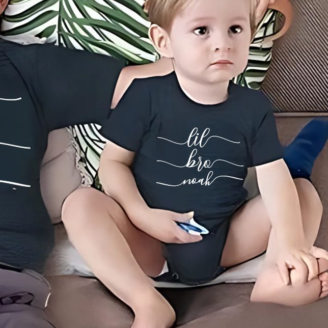 Personlig Matching Little Brother T Shirt (Skapare uppladdad)