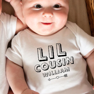 Personlig Matching Little Cousin T Shirt