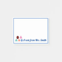 PERSONLIG MATH Post it notes