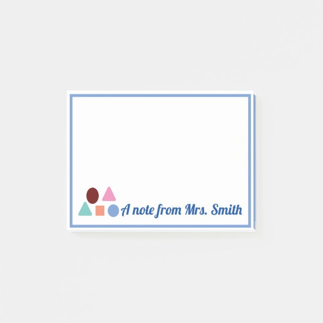 PERSONLIG MATH Post it notes Post-it Block (Framsida)