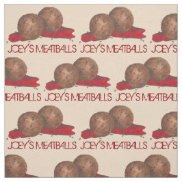 Personlig Meatbollar Italienska livsmedelsrestaura Tyg