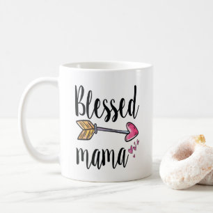 Personlig med barnens namn Lycklig Mamma Kaffemugg