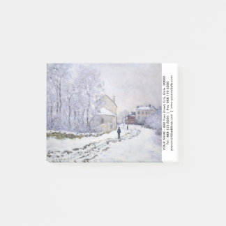 Personlig med Claude Monet Post-it Block