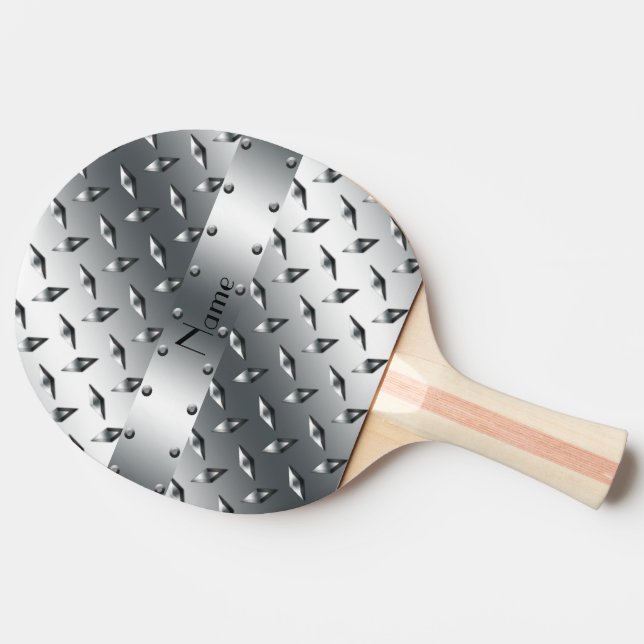 Personlig med diamantplåtstål pingisracket (Sidan)