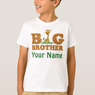 Personlig med din kända giraffstorebror t shirt