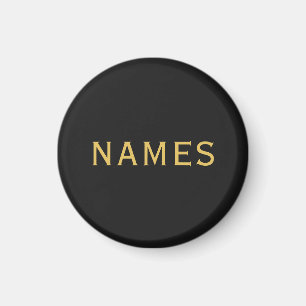 Personlig med efternamn eller smeknamn på dem magnet