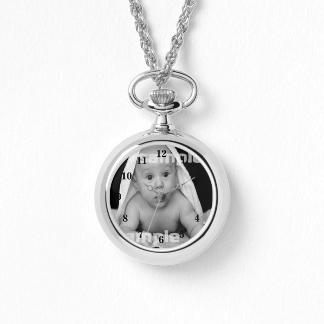 Personlig med eget foto av ett slag armbandsur (Framsida)