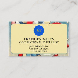 Personlig med en konstnärlig sammansättning tidsbeställning kort