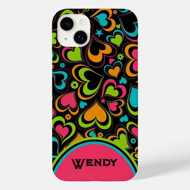 Personlig med flera färgader i svartvitt (Baksida)