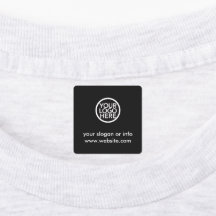 Personlig med Logotyp, plats och webbplats