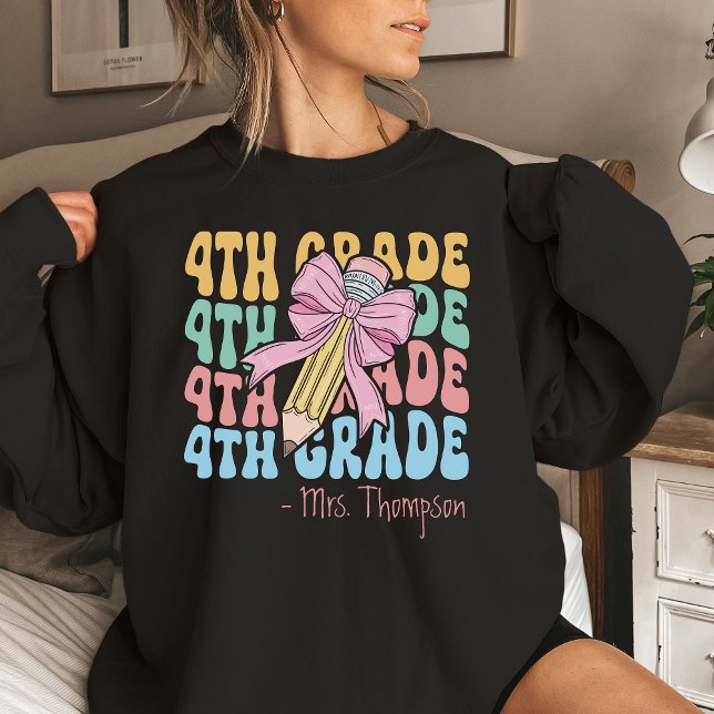 Personlig med Namn andra Klass-lärarAnpassningsbar T Shirt (Skapare uppladdad)